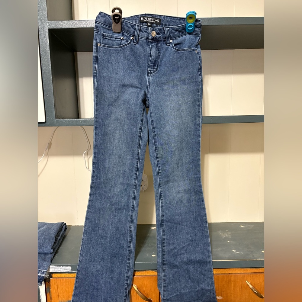 Stylish Blue Boot Cut Women's Jeans